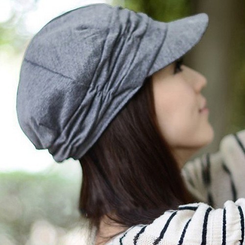 Mũ chống nắng ngoài trời thời trang dành cho nữ kiểu xếp li đơn giản