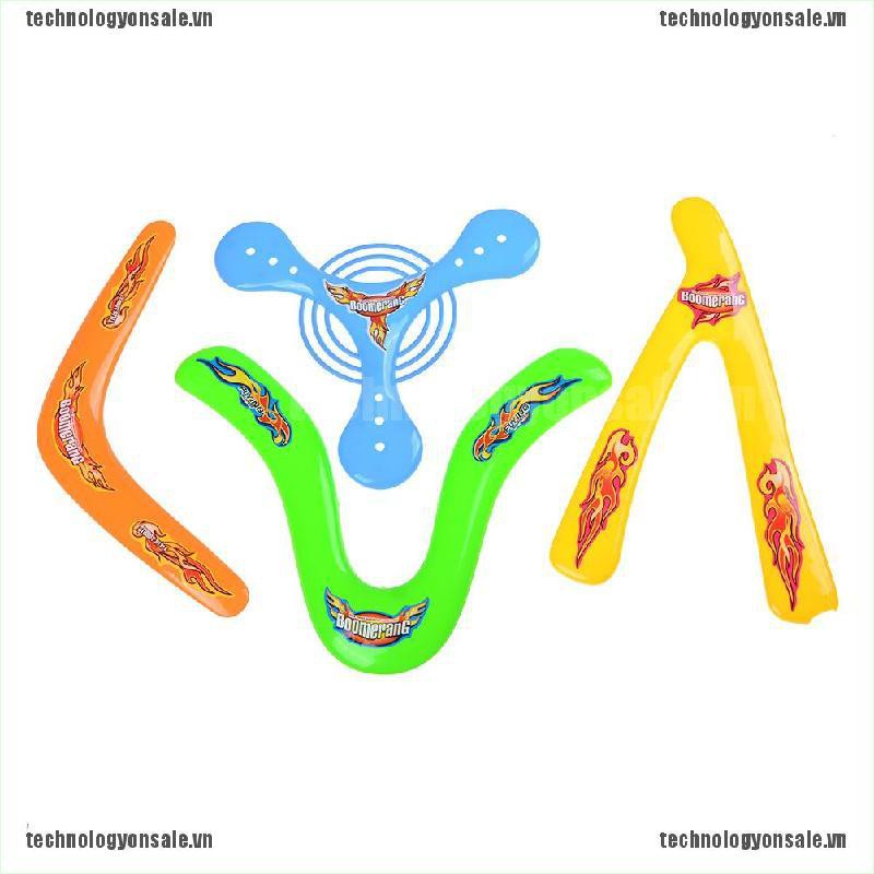 [😎😎Tech] 4pcs Lightweight Genuine Returning Dart Throwback Kids Colorful Boomerang [VN]