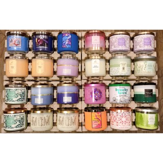 Nến 3 bấc bath & body works 411g