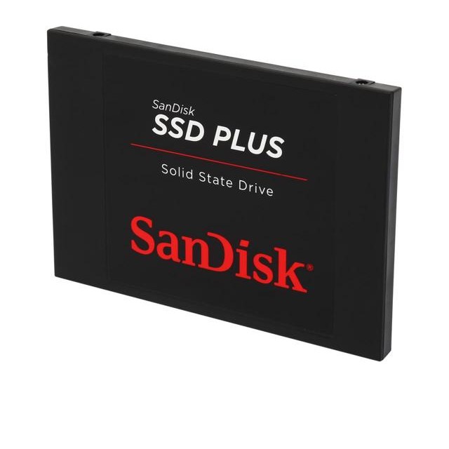 Ổ cứng SSD Sandisk Plus 480GB 535MB/s (Đen) | BigBuy360 - bigbuy360.vn