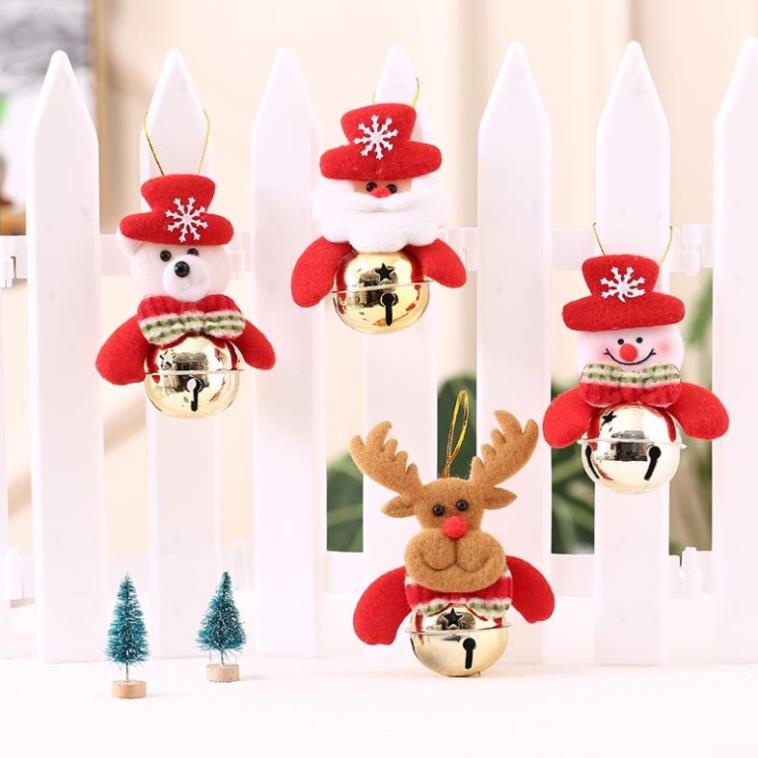 Búp Bê Treo Trang Trí Giáng Sinh Hình Ông Già Noel / Người Tuyết / Tuần Lộc Dễ Thương