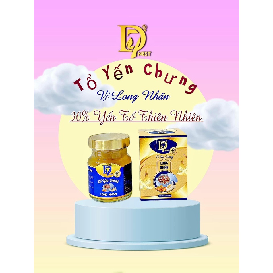 Sỉ thùng 60 hủ yến chưng LONG NHÃN thơm ngon bổ dưỡng ( 30% yến ) - D7