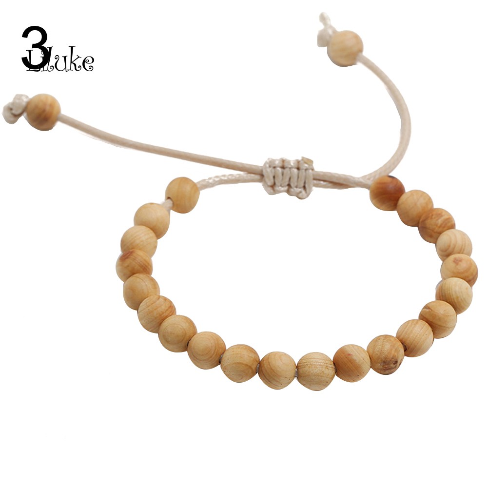 Vòng Tay Chuỗi Hạt Gỗ Handmade Unisex