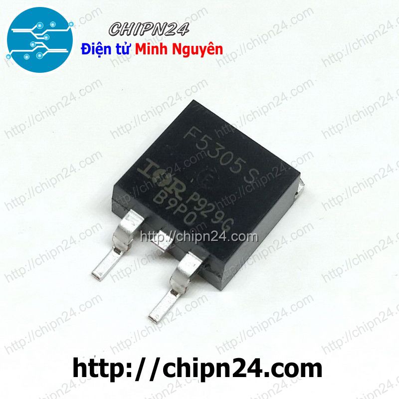 [1 CON] MOSFET Dán IRF5305S TO-263 31A 55V Kênh P (SMD Dán) (IRF5305SPBF IRF5305 F5305S 5305)