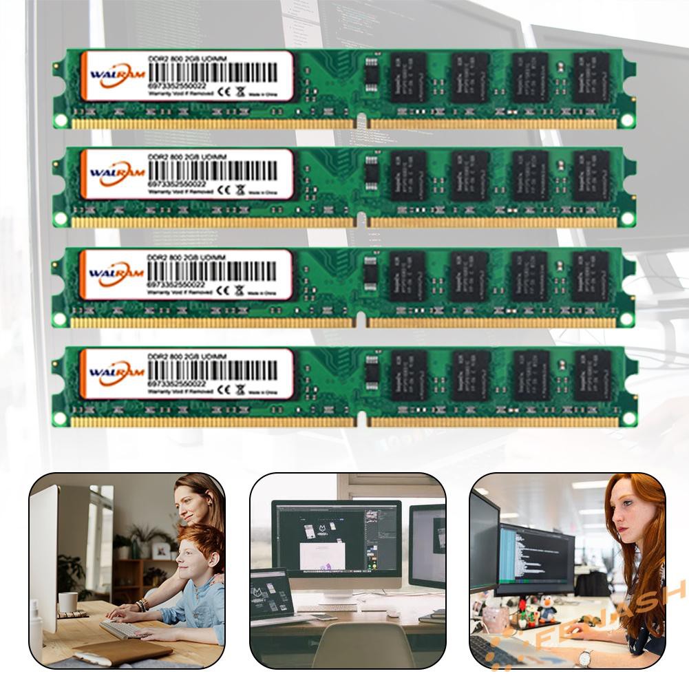 ȸWelcomeȸ 2GB DDR2 800MHz Memory Module 240 Pin for Computer PC Desktop Memories RAM  | BigBuy360 - bigbuy360.vn