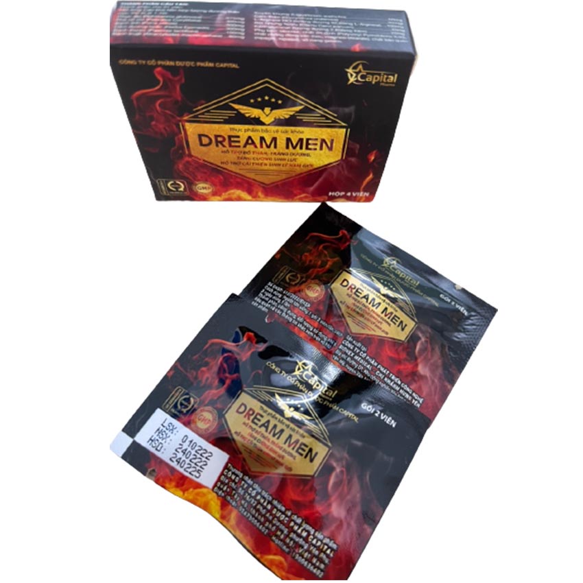 Dream Men 4 viên giúp năm giới tăng cường hàm lượng testosterone - Cvspharmacy