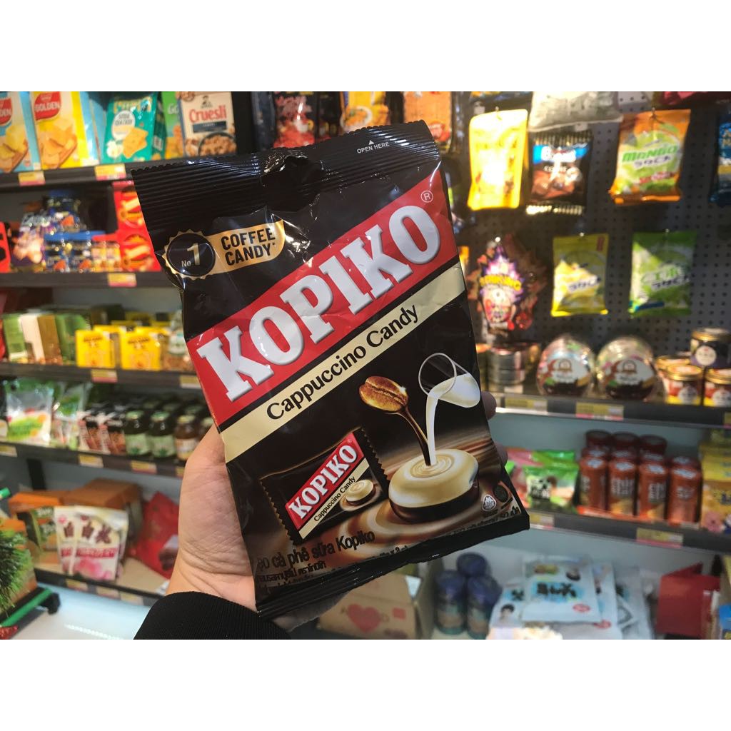 Kẹo Café Sữa Kopiko Cappuccino Candy 150Gr