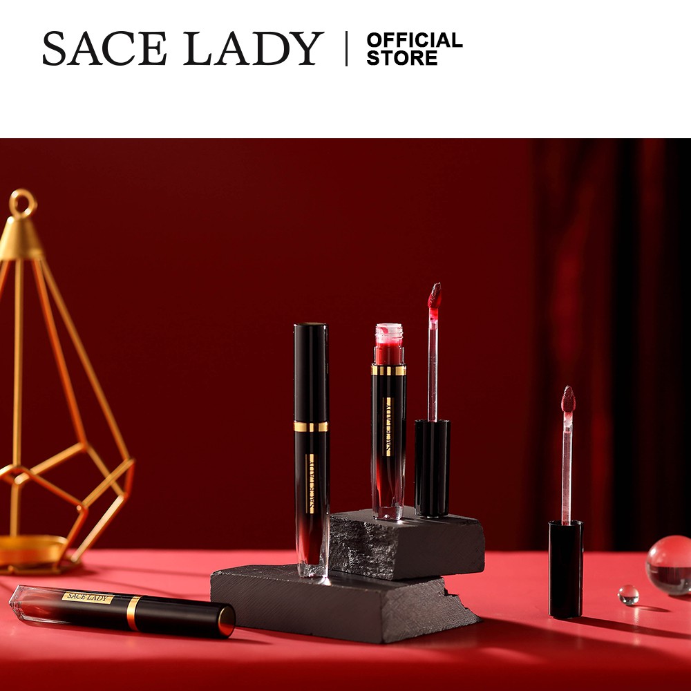 Son Môi SACE LADY Trang Điểm Chất Màu Lì Lâu Trôi Không Bị Nhòe Chống Dính Ly Tiện Lợi 2.5ml | BigBuy360 - bigbuy360.vn