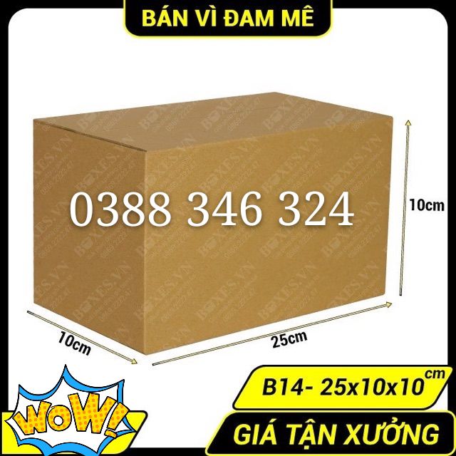 Hộp carton 25*10*10 cm