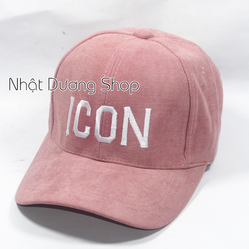 Nón kêt Nhung ICON Dày Mịn Thoáng Mát Phong Cách Nón Kết Nhung Hàn Quốc Nhiều Màu Hot Trend