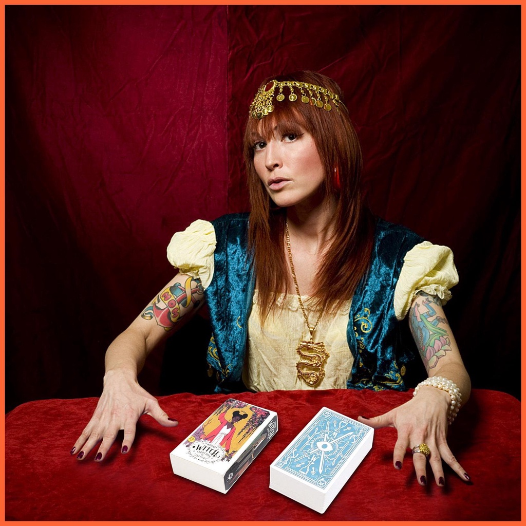 Bộ Thẻ Bài Tarot Phù Thủy Thiết Kế Hiện Đại