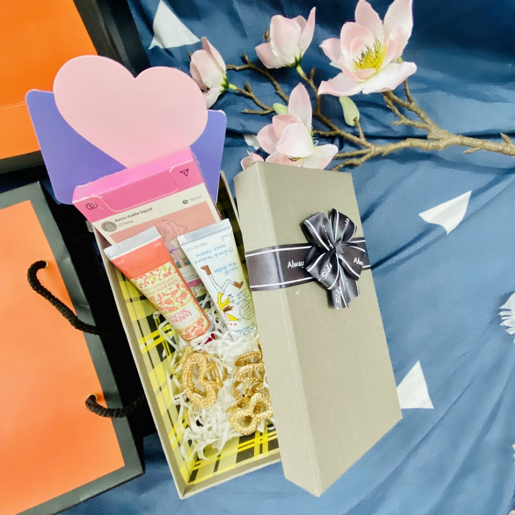 [Boxthuong] Sét Quà, Hộp Quà Tặng Sinh Nhật, Dịp Lễ Cho Bạn Gái, Bạn Nữ Siêu Cute hàng sẵn có