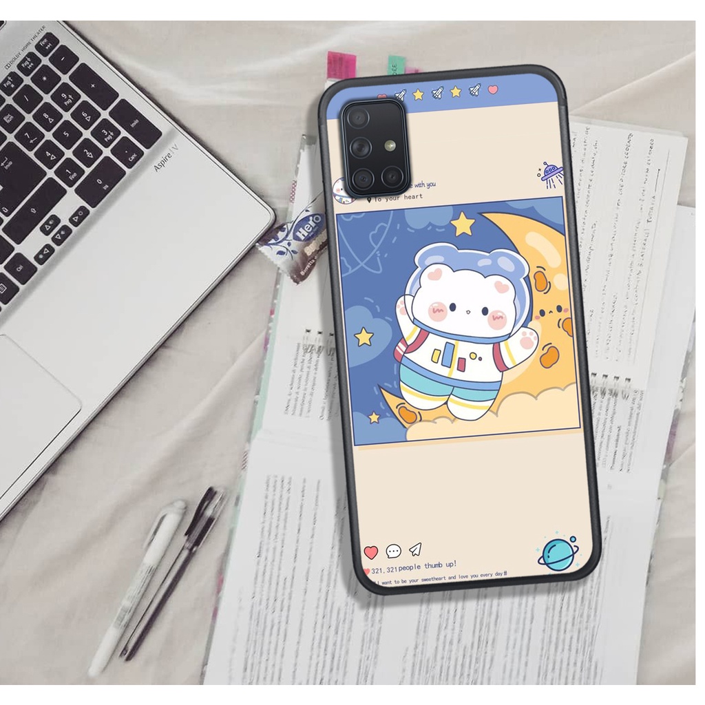 [ HOT BỎNG TAY] ỐP LƯNG SAM.SUNG A31/A51/A71/M51/A02S, IN HINH CHIBI PHI HÀNH GIA ĐÁNG YÊU, SIÊU CUTE.