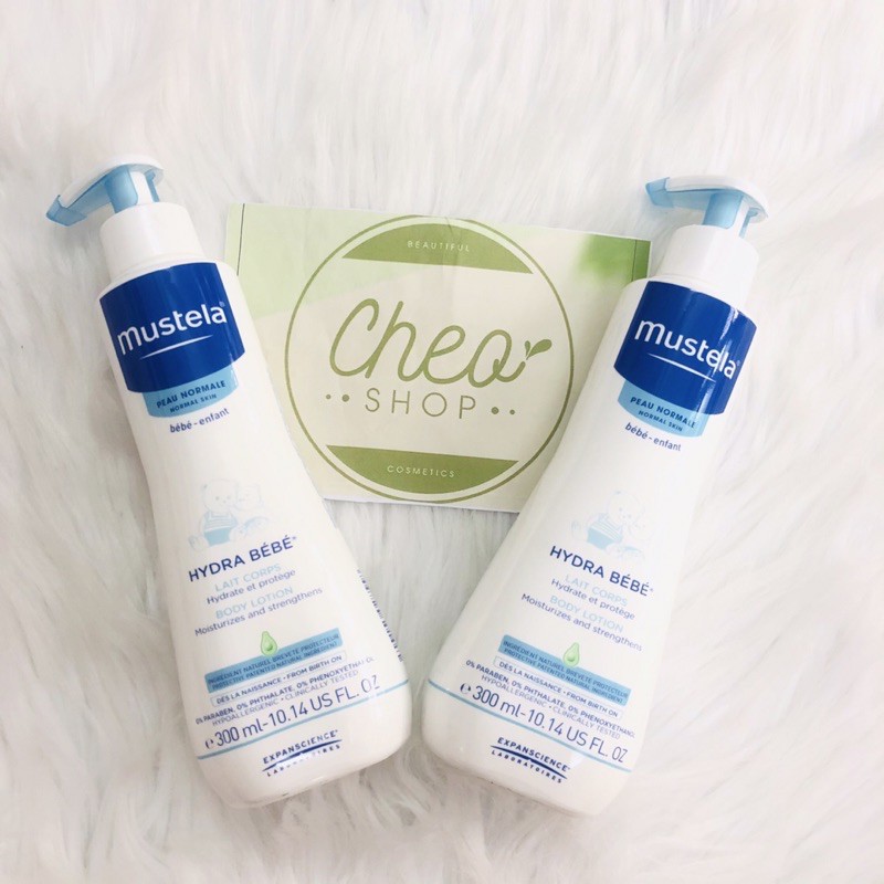 Kem dưỡng da Mustela 300ml cho bé body lotion