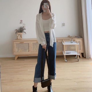 SET ÁO SƠ MI KÈM ÁO 2 DÂY LOẠI 1 ATHL2