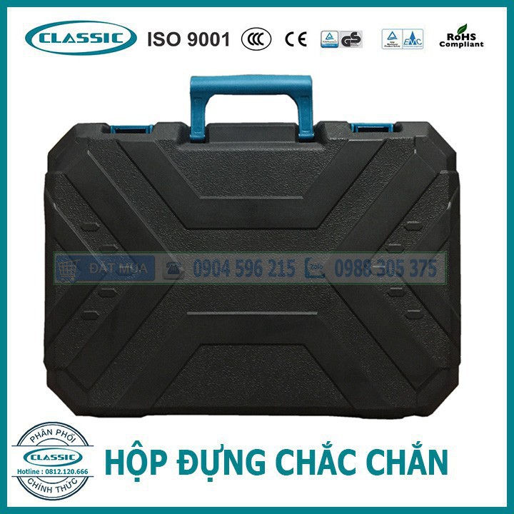 Máy khoan đục bê tông CLASSIC CLA-5425 - Máy khoan đục 1100W Tặng mũi đục nhọn và dẹp