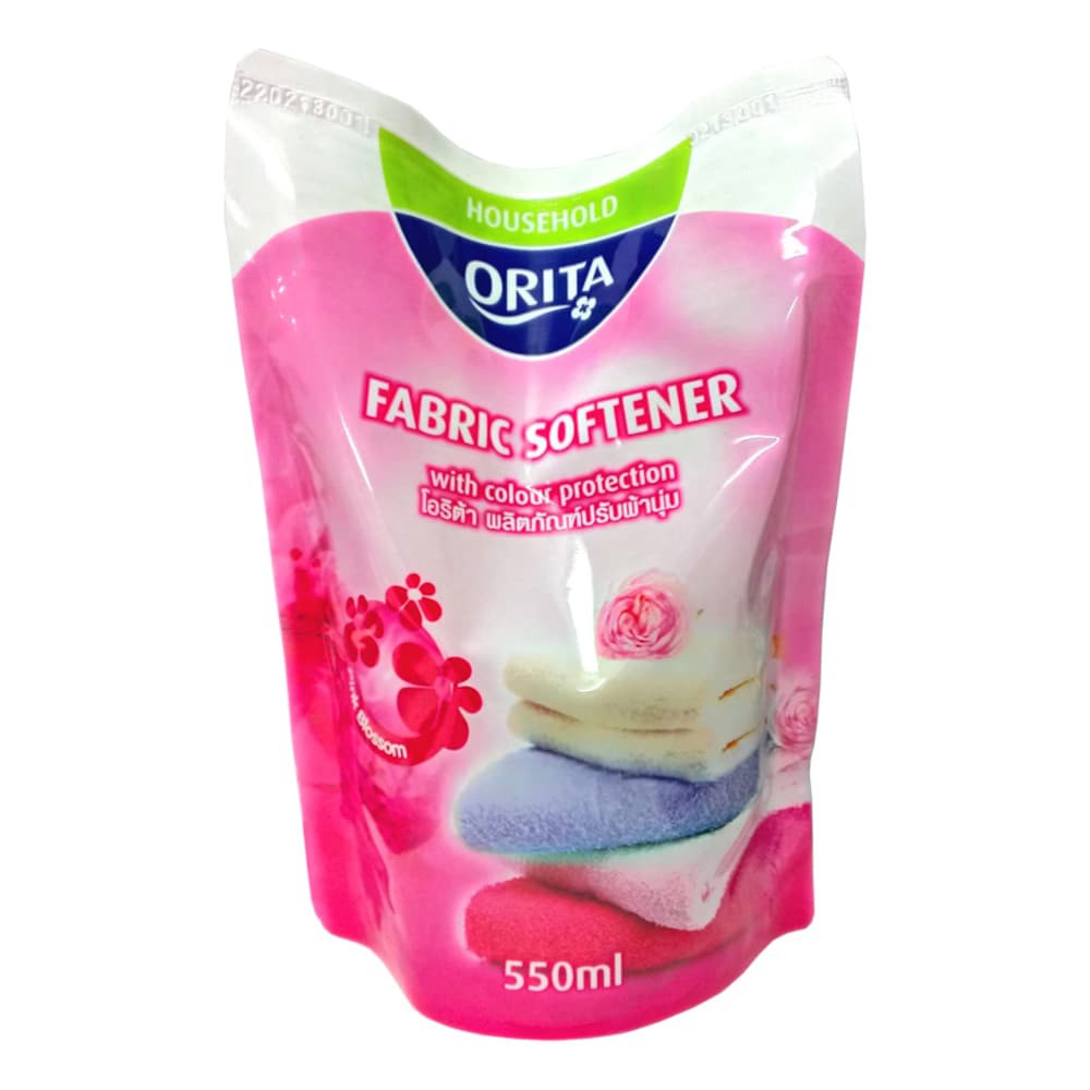 Nước Xả Vải Orita Fabric Softener Pink Blossom Hương Hoa Hồng 550ml