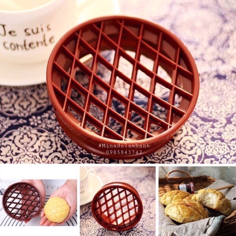 Dụng cụ Nhấn Tạo Vân Bánh Dứa