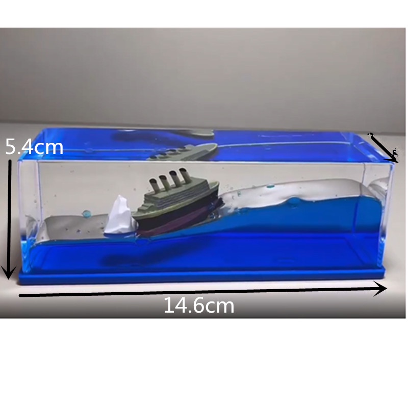 Mô Hình Chiếc Tàu Titanic Mini Trang Trí Nhà Cửa