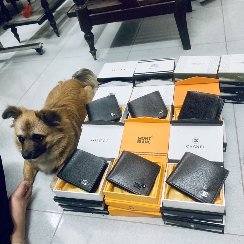 [ VÍ DA XỊN  100%- BAO TEST LỬA ]. Ví Da Nam Cao Cấp Full Hộp xịn xò, Bóp Ví Nam thời trang Bảo Hành 24 tháng | BigBuy360 - bigbuy360.vn