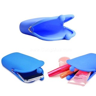 Ví/Bóp silicon đứng hình icon cảm xúc