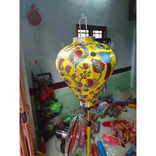 Đèn lồng Hội An 20cm phi hoa