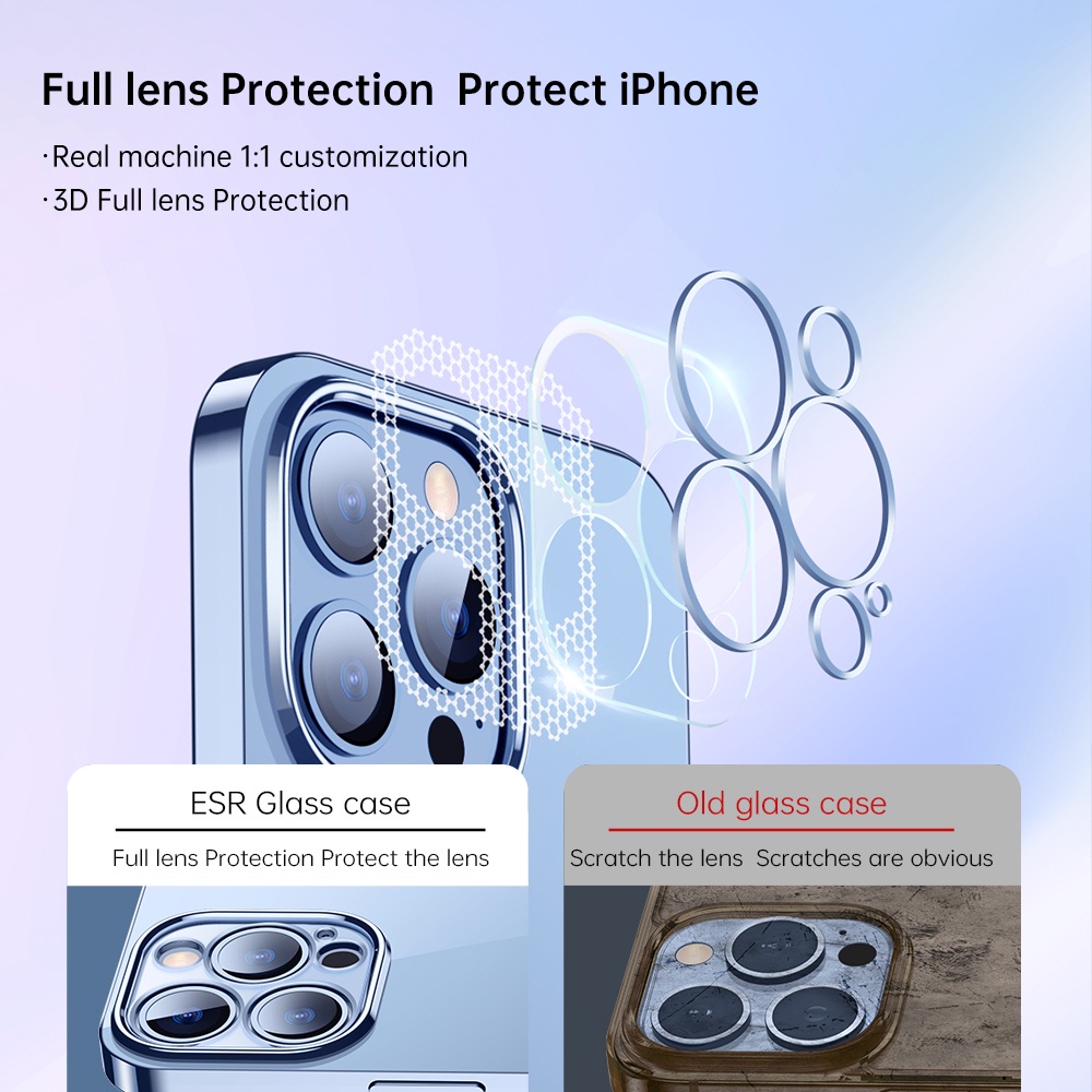 Ốp điện thoại ESR cho iphone 13 / iPhone 13ProMax trong suốt bảo vệ kính chống rơi | BigBuy360 - bigbuy360.vn