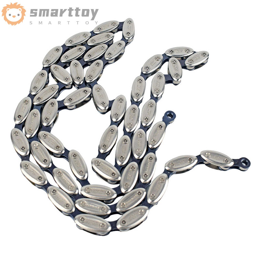 Fixed Gear Single Speeds Olive Chain Mountain Bike Road Bicycle Chain with Magic Button 100 Link