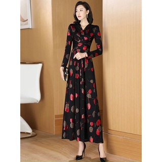 Đầm nữ cao cấp dáng dài sang trọng quý phái NP3473