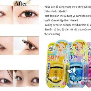 Bấm mi cong đẹp nhật bản