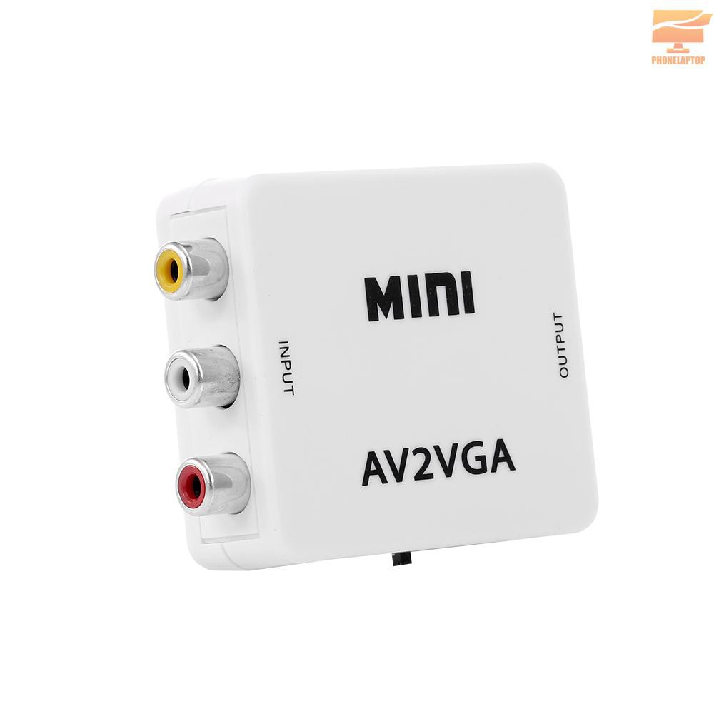 Bộ chuyển đổi Ptp Av sang Vga 1080p Hd Mini Vga chất lượng cao