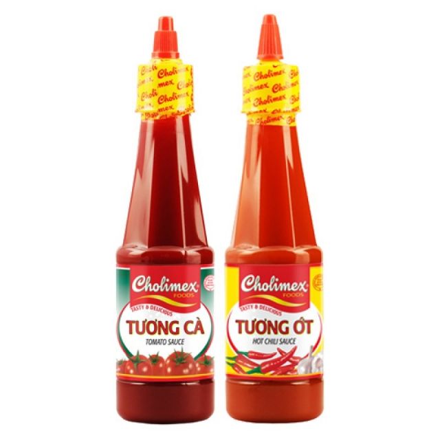 TƯƠNG ỚT/TƯƠNG CÀ CHOLIMEX chai 270g