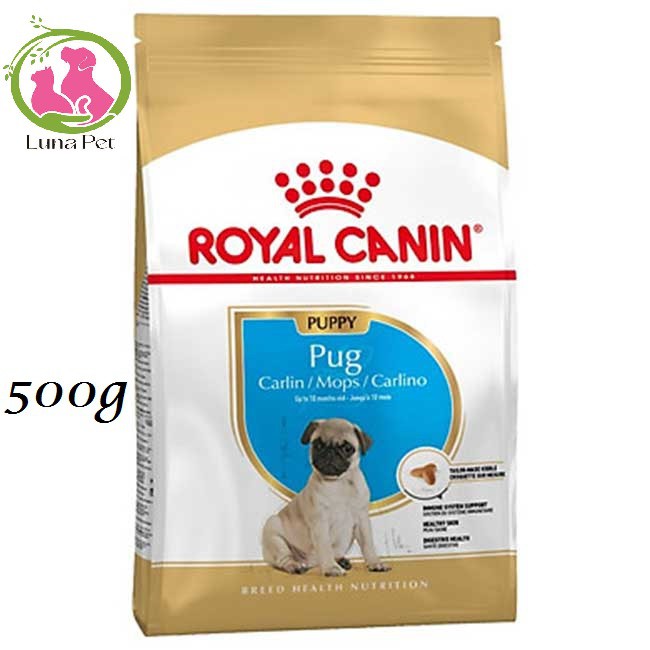 Thức ăn cho chó con giống Pug 500g - ROYAL CANIN PUPPY PUG 500G - Hoshi Pet