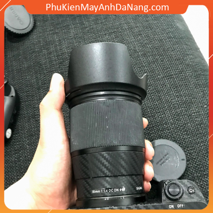 Loa che nắng lens hood cho ống kính Sigma 16mm F1.4 DC DN (Sony) - thay thế LH716-01