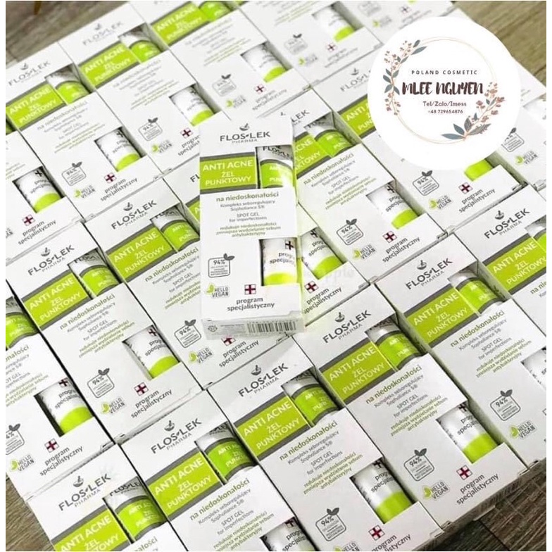 Gel chấm mụn Floslekk