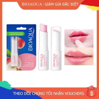 [Hàng mới về] Son dưỡng môi Bioaqua chiết xuất từ mật ong giúp cấp ẩm hiệu quả