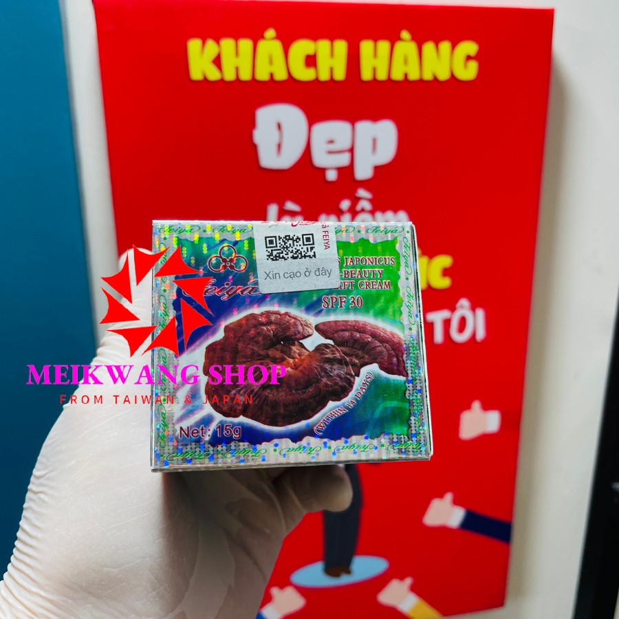 Kem Feiya Linh Chi 30G ( Làm trắng, Xoá Mụn , Chống nhăn, Se khít lỗ chân lông ... )