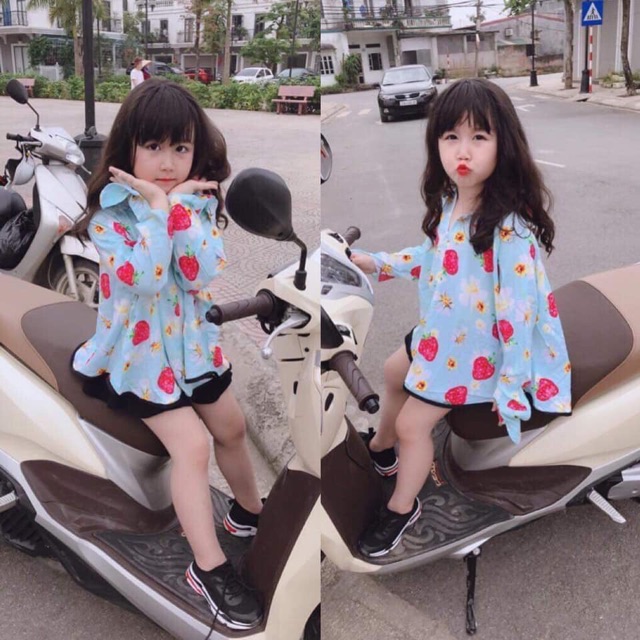 Áo chống nắng cho bé