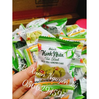 [ 1K / 1 Cái ] Bánh Hạnh Nhân Trà Xanh Tân Huê Viên - DING DING FOOD