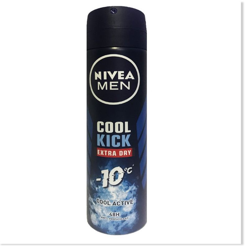 Xịt khử mùi Nivea men Cool Kick 150ml