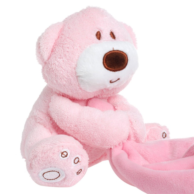 Chăn bông mềm mại hình gấu teddy cho bé