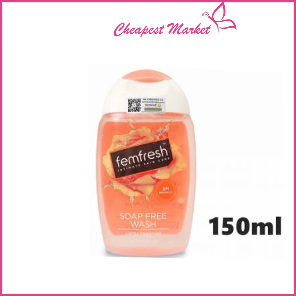 Dung Dịch Vệ Sinh Phụ Nữ Cao Cấp Femfresh Daily Intimate Wash 150ml - Màu Cam