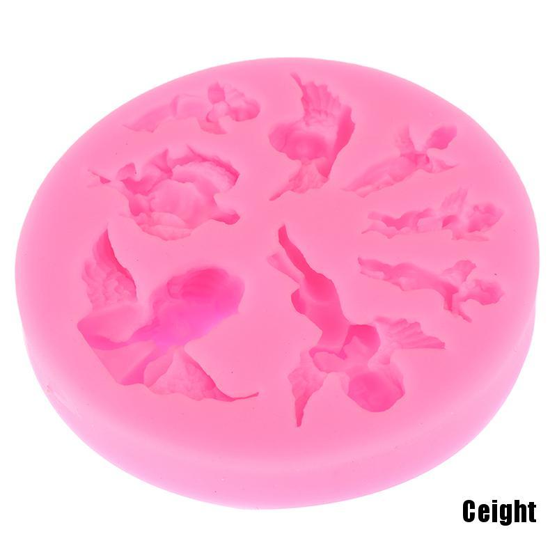 Khuôn Silicone Làm Bánh Hình Thiên Thần Đáng Yêu