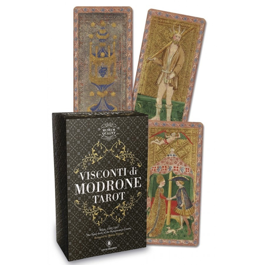 Bộ Bài Visconti di Modrone Tarot (Mystic House Tarot Shop) - Bài Gốc Authentic Chính Hãng 100%