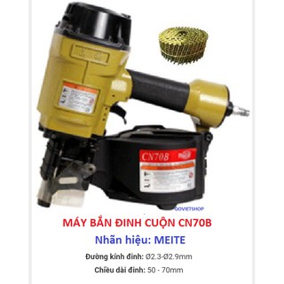 Máy bắn đinh cuộn cn70b - hiệu meite