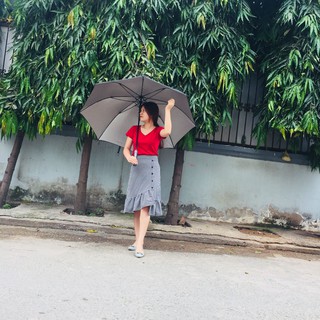 Dù Đi Mưa Tự Động Một Chiều Đen