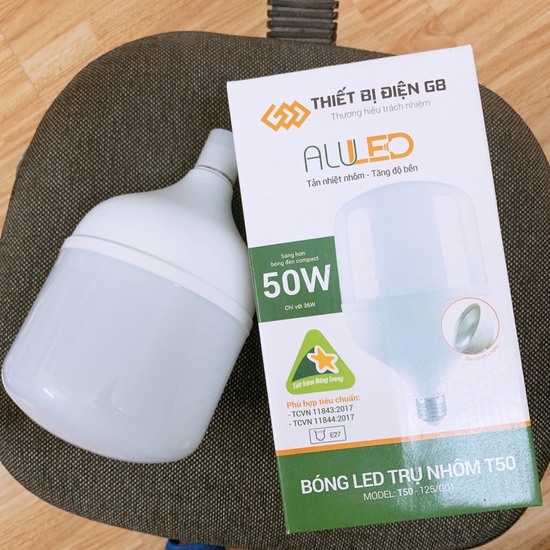 Bóng đèn led 50w - siêu sáng, siêu tiết kiệm điện