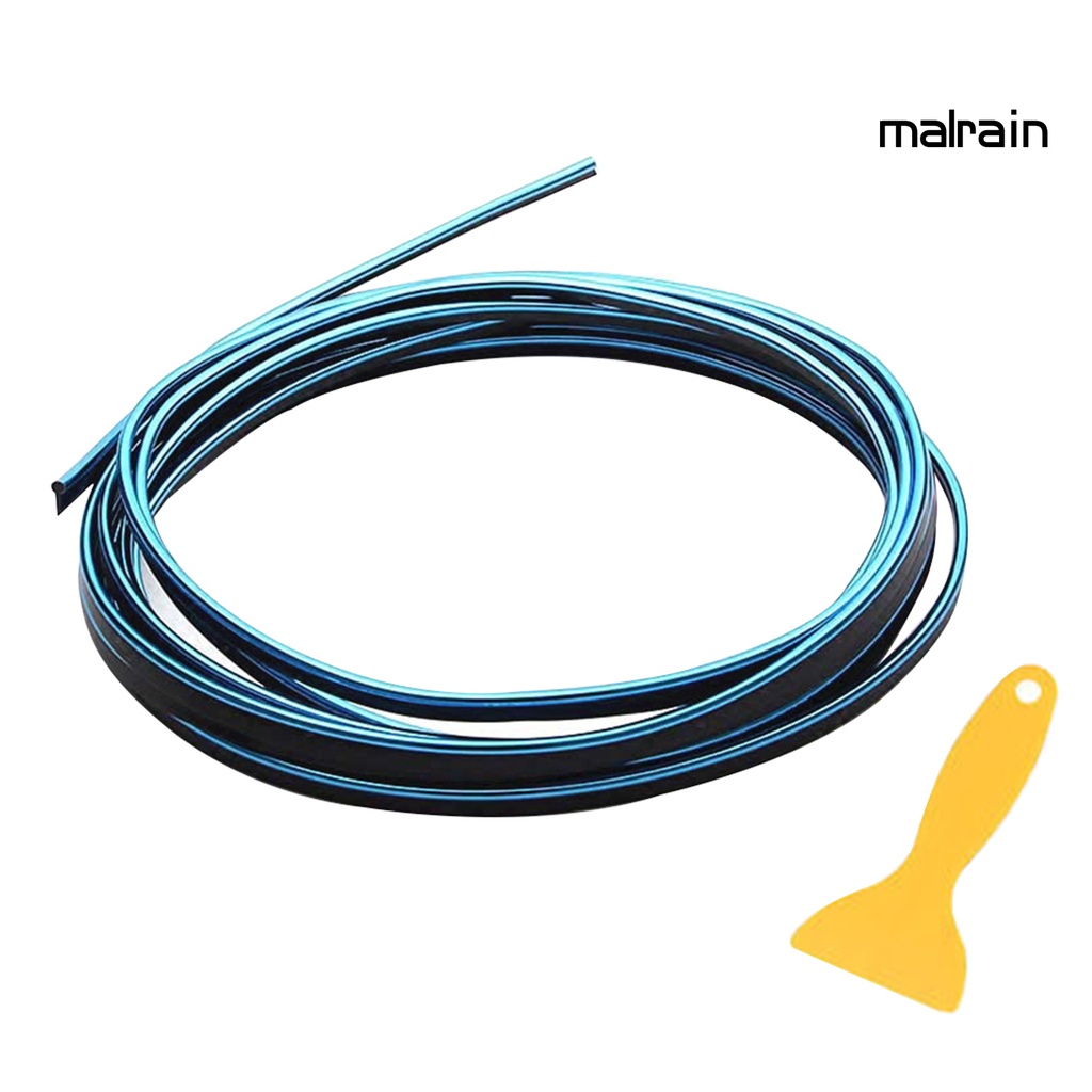 Dây Dán Trang Trí Nội Thất Xe Hơi Bằng Crom Dài 5m Tiện Dụng