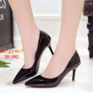 Giày cao gót 7 phân bít mũi thời trang công sở có bigsize