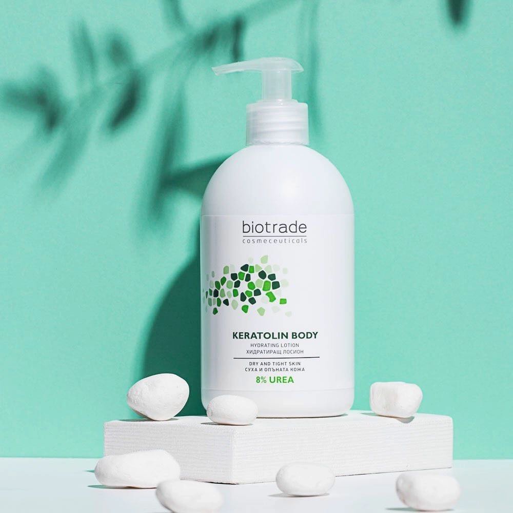 Lotion dưỡng thể cấp ẩm Biotrade Keratolin Hydro Body Lotion 8% Urea 400ML